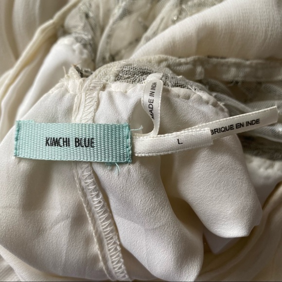 UO Kimchi Blue White Embellished Dress - Picture 6 of 6